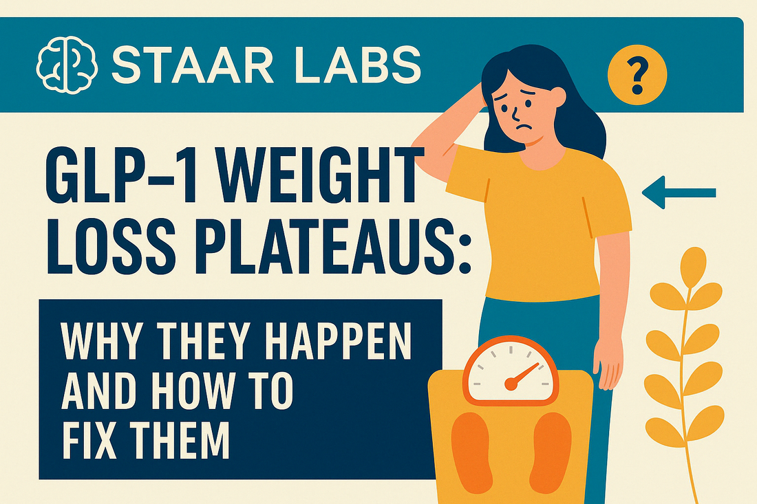 plateau on glp-1 GLP-1 Weight Loss Plateaus: Why They Happen and How to Fix Them – STAAR LABS