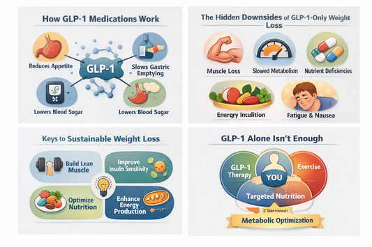Why GLP-1 Drugs Alone Aren’t Enough for Sustainable Weight Loss
