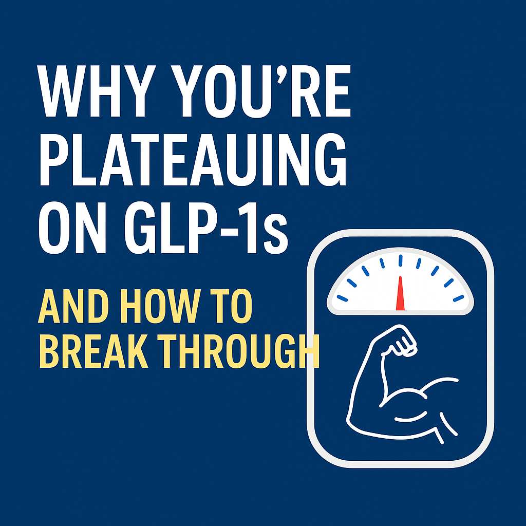 Thumbnail image for blog titled ‘Why You’re Plateauing on GLP-1s and How to Break Through