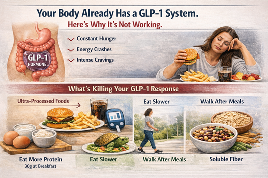Your Body Already Has a GLP-1 System. Here's Why It's Not Working.