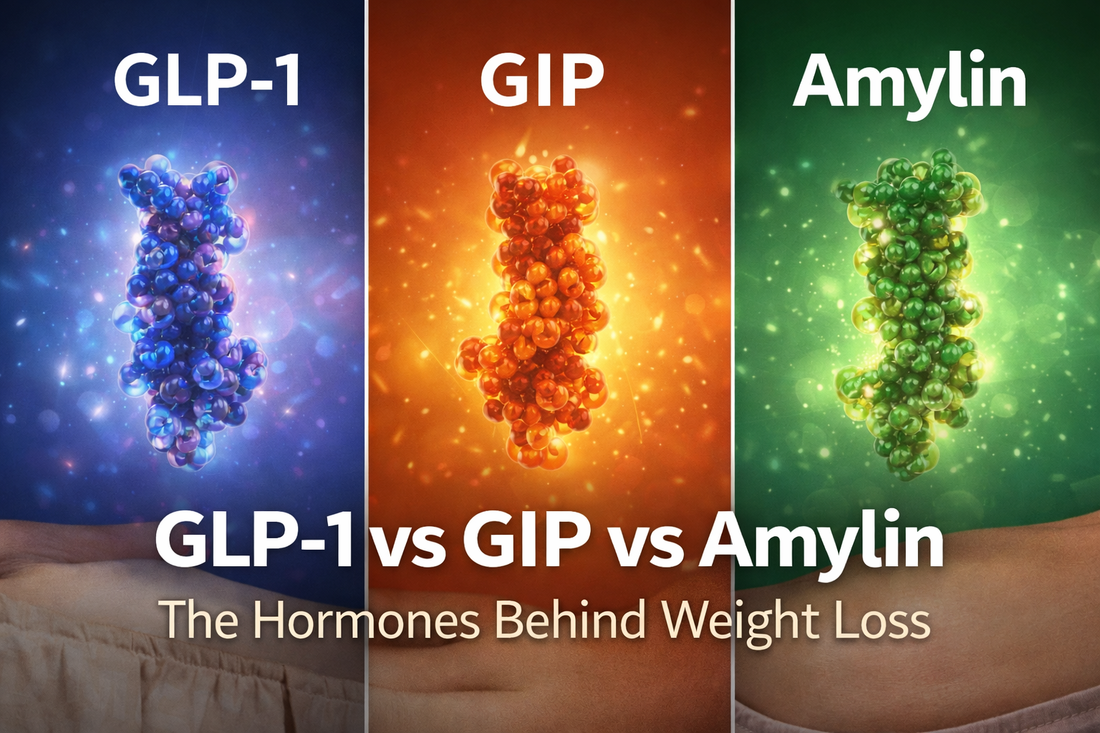 GLP-1 vs GIP vs Amylin: What Patients Are Never Told