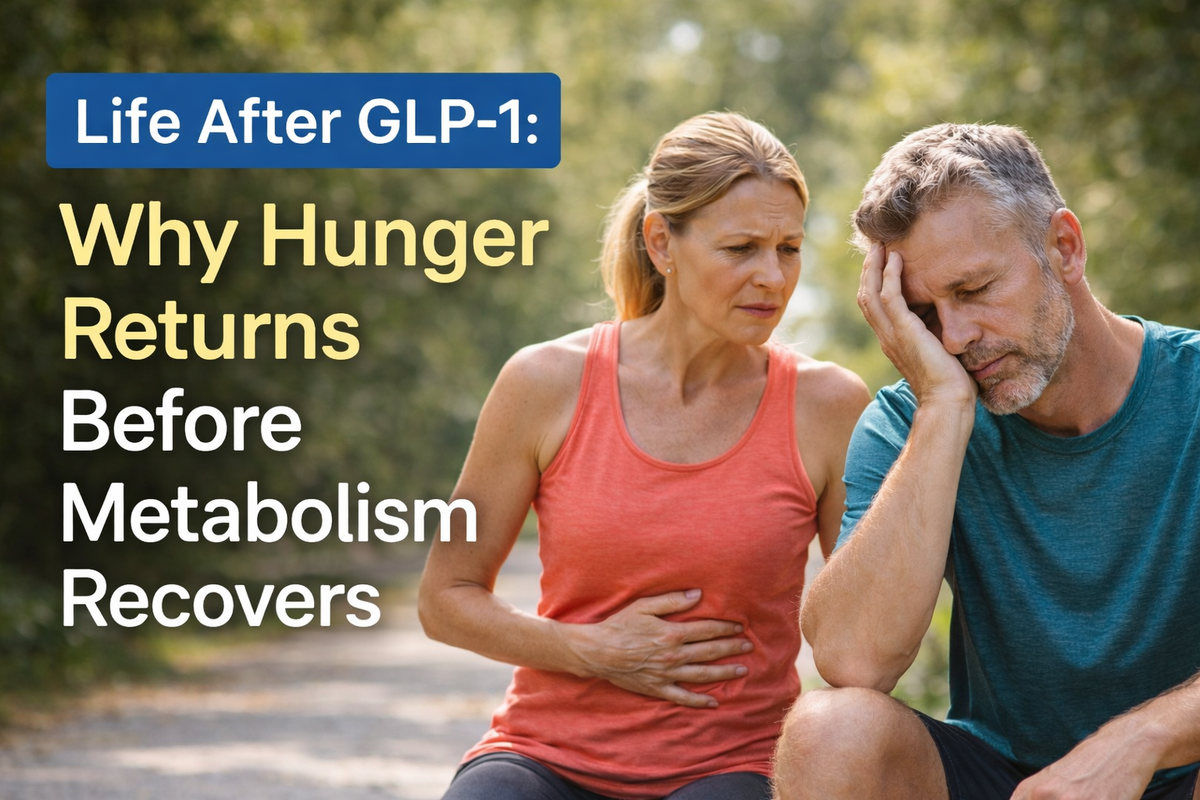 Life After GLP-1: Why Hunger Returns Before Metabolism Recovers