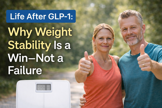 Weight stability after GLP-1 therapy representing metabolic recovery and long-term maintenance success